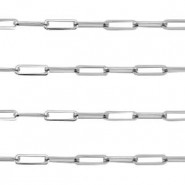 Stainless steel 13mm belcher chain Silver